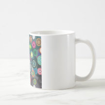 Circle Pattern Mugs