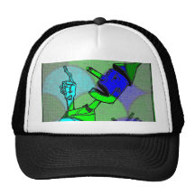 Circle Pattern Tin Man Hat