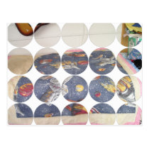 Circle Photo Postcard postcards