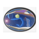 Circle Photo Postcard - Customized