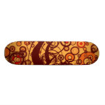 Circle Seven Abstract Skateboard Deck