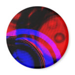 Circle Stuff Fridge Magnets