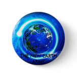 circleearth, THE NEW EARTH ARMY Pinback Button