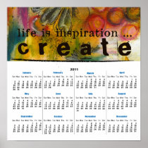 circles 2011 Wall Calendar Poster
