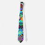 Circles Colorful Tie
