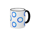 Circles - Mug - Blue