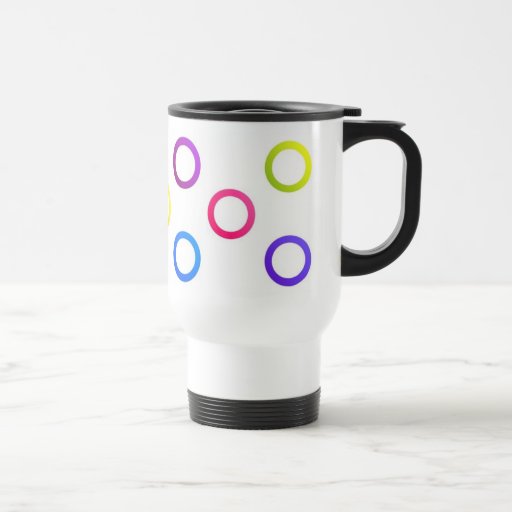 Circles - Mug de voyage - Modèle : Colours