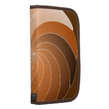 Circles of Brown & Gold - Rickshaw Folio Planner