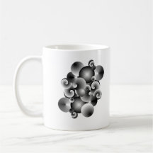 circles of metal mug