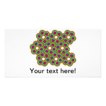 Circles Personalized Photo Card
