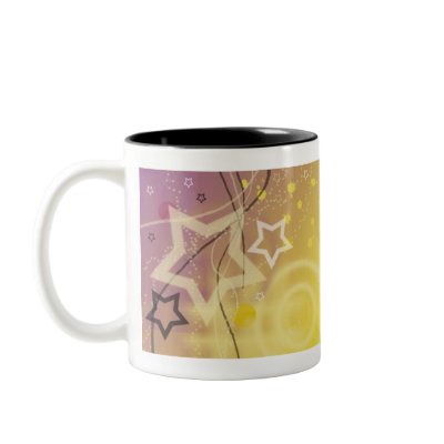 Circles & Stars! Mugs by Perlyyyy
