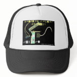 Circuit Board 5 Lateral Canvas Trucker Hats