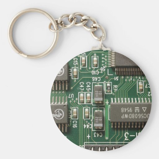 Circuit Board Design Key Chain