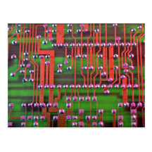 Circuit board design postcard