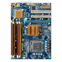 Circuit board greeting cards