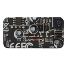 Circuit Board iPhone 4 Cover