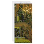 Circuit Board Pattern 1 Personalized Rack Card