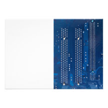 Circuit board personalized invitation