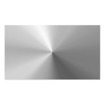 Circular Brushed Aluminum Textured Business Cards