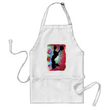 Circular Colorburst with Cheerleader Apron
