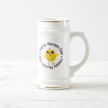 Circular Design Happy Nurses Day Mug