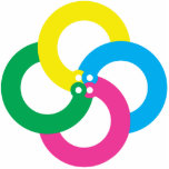 Circular Sculpture Photo Cutouts
