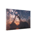 "Circumpolar" Wrapped Canvas Stretched Canvas Print