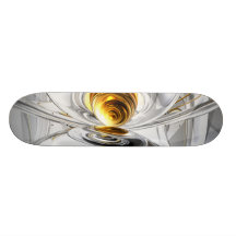 Circumvoluted Abstract Skateboard V3
