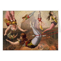 Circus-1890 Cartes De Vœux