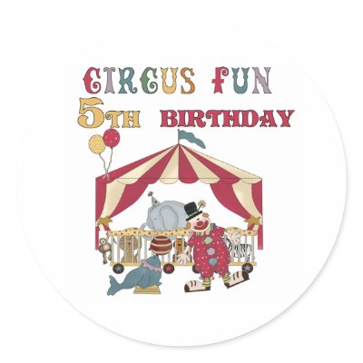 Circus 5th Birthday by kids_birthdays