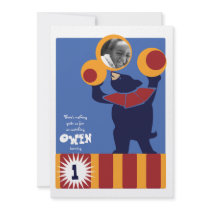 Circus Bear Invite