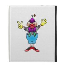 Circus Clown iPad Folio Cases