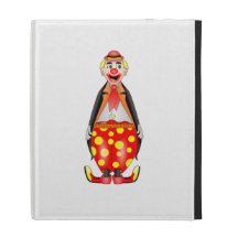 Circus Clown iPad Folio Covers