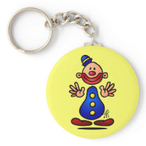 Circus Clown Key Chain