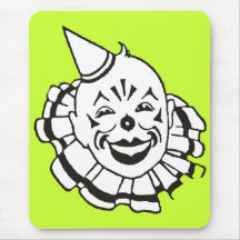Circus Clown Mouse Pads