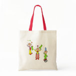 Circus Clowns Tote Bags