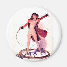 Circus Days Film Fun Vintage Art Refrigerator Magnets