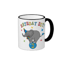Circus Elephant 3rd Birthday Mug