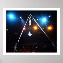 CIRCUS FLY THROUGH THE AIR poster