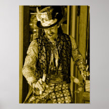 circus guy poster