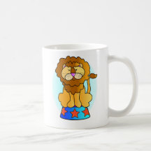Circus Lion Coffee Mug