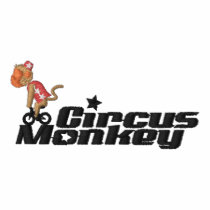 circus monkey polo shirt