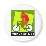 Circus Monkey Magnets