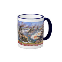 Circus Navy Coffee Mugs