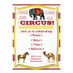 Circus Party Invitation