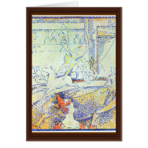 Circus (Sketch) By Seurat Georges Card