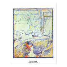 Circus (Sketch) By Seurat Georges Post Cards