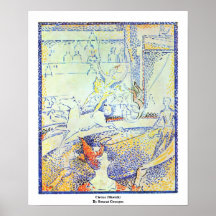 Circus (Sketch) By Seurat Georges Print