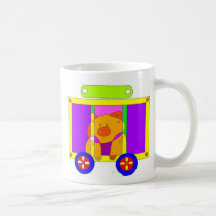circus wagon  coffee mug