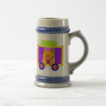 circus wagon  coffee mugs